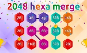 2048 Hex Chain Merge - Play Free Best 2048 Online Game on JangoGames.com