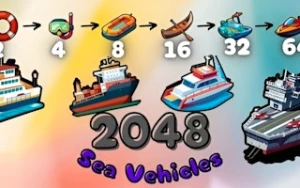 2048 Sea Vehicles - Play Free Best 2048 Online Game on JangoGames.com