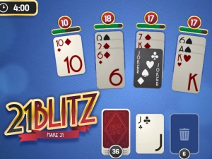 21 Blitz - Play Free Best Cards Online Game on JangoGames.com