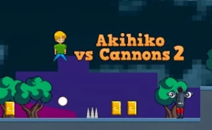 Akihiko vs Cannons 2 - Play Free Best  Online Game on JangoGames.com