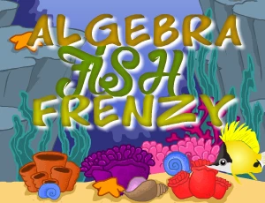 Algebraic Fish Frenzy - Play Free Best Educational Online Game on JangoGames.com