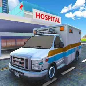 Ambulance Simulators: Rescue Mission - Play Free Best Simulation Online Game on JangoGames.com