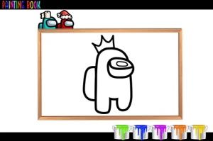 Among Them Painting Book - Play Free Best Art Online Game on JangoGames.com