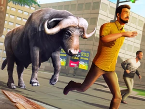 Angry Bull Attack Wild Hunt Simulator - Play Free Best Girls Online Game on JangoGames.com
