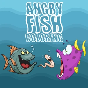 Angry Fish Coloring - Play Free Best Art Online Game on JangoGames.com