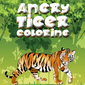Angry Tiger Coloring - Play Free Best Art Online Game on JangoGames.com