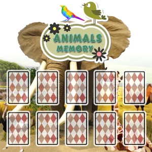 Animals Cards Memory - Play Free Best Cards Online Game on JangoGames.com