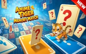 Anime Tiger Memory Match - Play Free Best memory Online Game on JangoGames.com