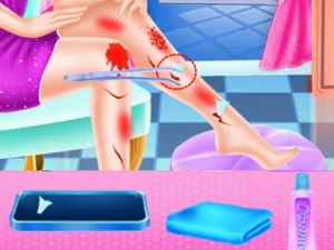 Anna Bike Accident Love - Play Free Best Care Online Game on JangoGames.com