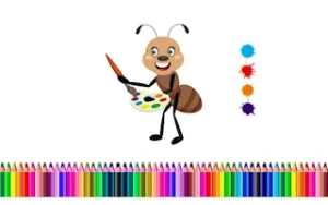Ant Color Magic - Play Free Best coloring Online Game on JangoGames.com