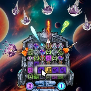 Asteroid Shield: Tile-Matching Space Defense - Play Free Best Match-3 Online Game on JangoGames.com