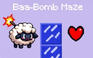 Baa-Bomb Maze - Play Free Best adventure Online Game on JangoGames.com