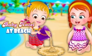 Baby Hazel At Beach - Play Free Best kids Online Game on JangoGames.com