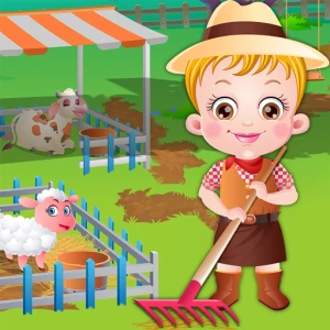 Baby Hazel Farm Tour - Play Free Best Care Online Game on JangoGames.com