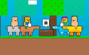 Baby Noob vs Baby Obby Horse - Play Free Best two-player Online Game on JangoGames.com