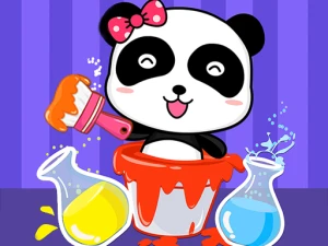 Baby Panda Color Mixing Studio - Play Free Best Care Online Game on JangoGames.com