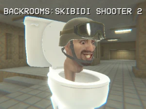 Backrooms Skibidi Shooter 2 - Play Free Best first-person-shooter Online Game on JangoGames.com