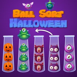 Ball Sort Halloween - Play Free Best Match-3 Online Game on JangoGames.com