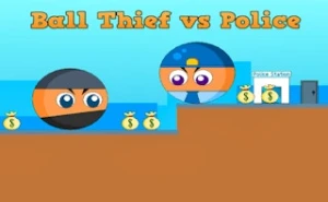 Ball Thief vs Police - Play Free Best gangster Online Game on JangoGames.com