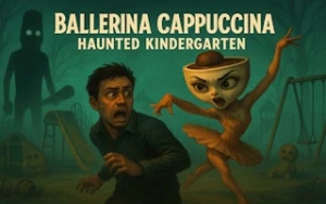 Ballerina Cappuccina Haunted Kindergarten - Play Free Best escape Online Game on JangoGames.com