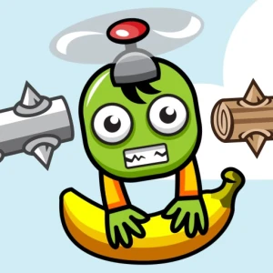 Banana Copter Swing - Play Free Best Casual Online Game on JangoGames.com