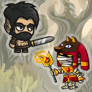 Barbarian VS Mummy Game - Play Free Best Adventure Online Game on JangoGames.com