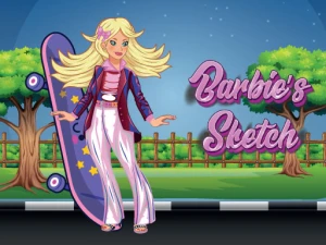 Barbie&rsquo;s Sketch - Play Free Best Hypercasual Online Game on JangoGames.com