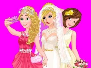 Barbie's Wedding Selfie With Princesses - Play Free Best Girls Online Game on JangoGames.com