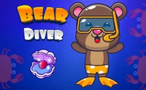Bear Diver - Play Free Best  Online Game on JangoGames.com