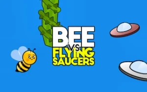 Bee vs Flying Saucers - Play Free Best casual Online Game on JangoGames.com