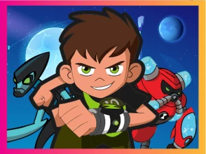 Ben 10 Colorful Universe - Play Free Best Puzzle Online Game on JangoGames.com