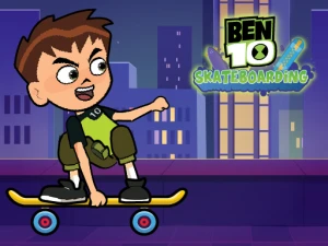 Ben 10 Skateboarding - Play Free Best  Online Game on JangoGames.com