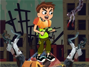 Ben 10 World War Zombies - Play Free Best Shooting Online Game on JangoGames.com