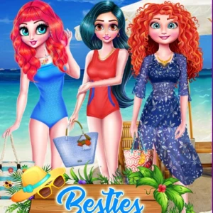 Besties Beachwear - Play Free Best Dress-up Online Game on JangoGames.com