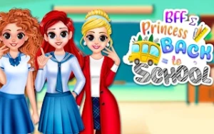 BFF Princess Back To School - Play Free Best  Online Game on JangoGames.com