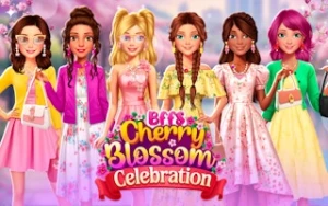 Bffs Cherry Blossom Celebration - Play Free Best dress-up Online Game on JangoGames.com