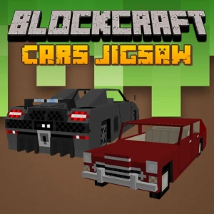 Blockcraft Cars Jigsaw - Play Free Best Jigsaw Online Game on JangoGames.com