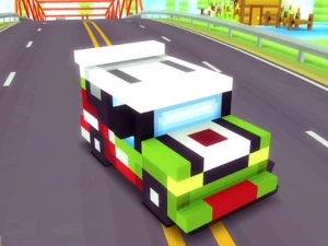 Blocky Highway - Play Free Best Racing & Driving Online Game on JangoGames.com