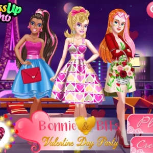 Bonnie and BFFs Valentine Day Party - Play Free Best Casual Online Game on JangoGames.com