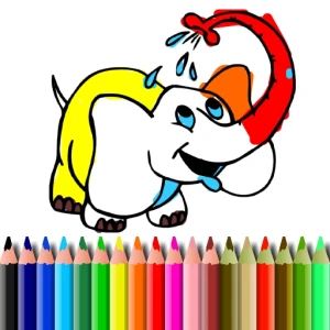 BTS Elephant Coloring - Play Free Best Art Online Game on JangoGames.com