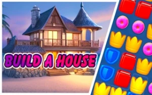 Building a house - Match 3 - Play Free Best match-3 Online Game on JangoGames.com