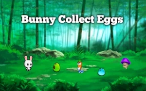Bunny Collect Eggs - Play Free Best platformer Online Game on JangoGames.com