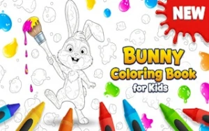 Bunny Coloring Book for Kids - Play Free Best coloring Online Game on JangoGames.com