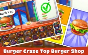 Burger Craze: Top Burger Shop - Play Free Best restaurant Online Game on JangoGames.com