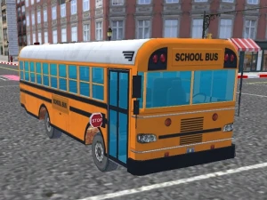 Bus School Park Driver - Play Free Best Arcade Online Game on JangoGames.com