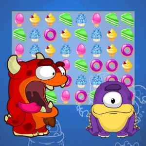 Candy Monster Match 3 - Play Free Best Match-3 Online Game on JangoGames.com