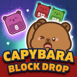 Capybara Block Drop - Play Free Best Casual Online Game on JangoGames.com
