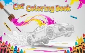 Car Coloring Book - Play Free Best coloring Online Game on JangoGames.com