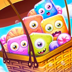 Cartoon Candies - Play Free Best Puzzle Online Game on JangoGames.com