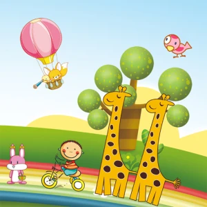 Cartoon Giraffe Puzzle - Play Free Best Puzzle Online Game on JangoGames.com